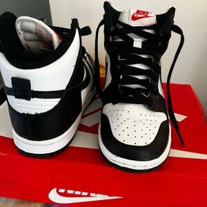 Brand new never worn Nike low top dunks, youth size 6.5